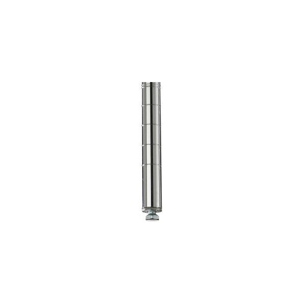 Stationary Post For Metro Open-Wire Shelving - 74-5/8", PK 4